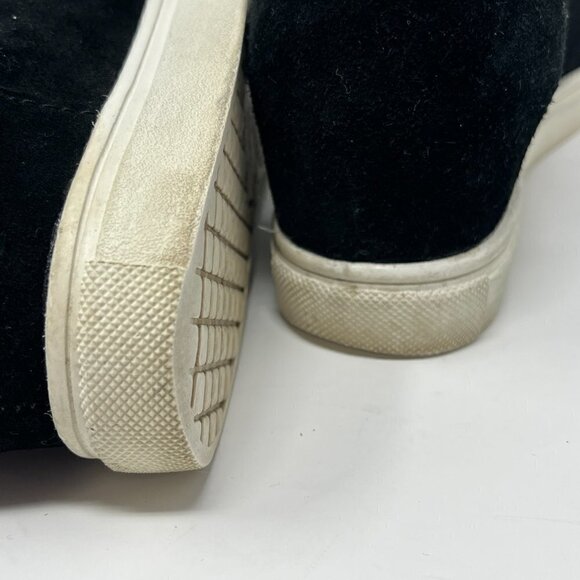 Blondo Glenda wedge sneakers black suede 6.5 women waterproof - Picture 11 of 13